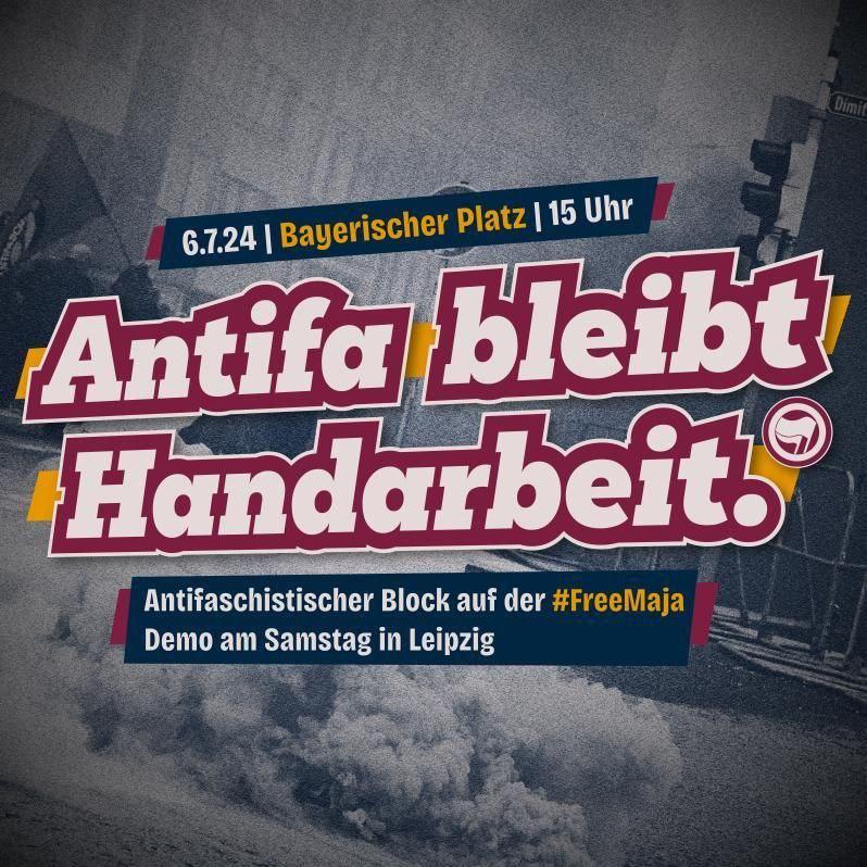 Antifa Bleibt Handarbeit – Free Maja