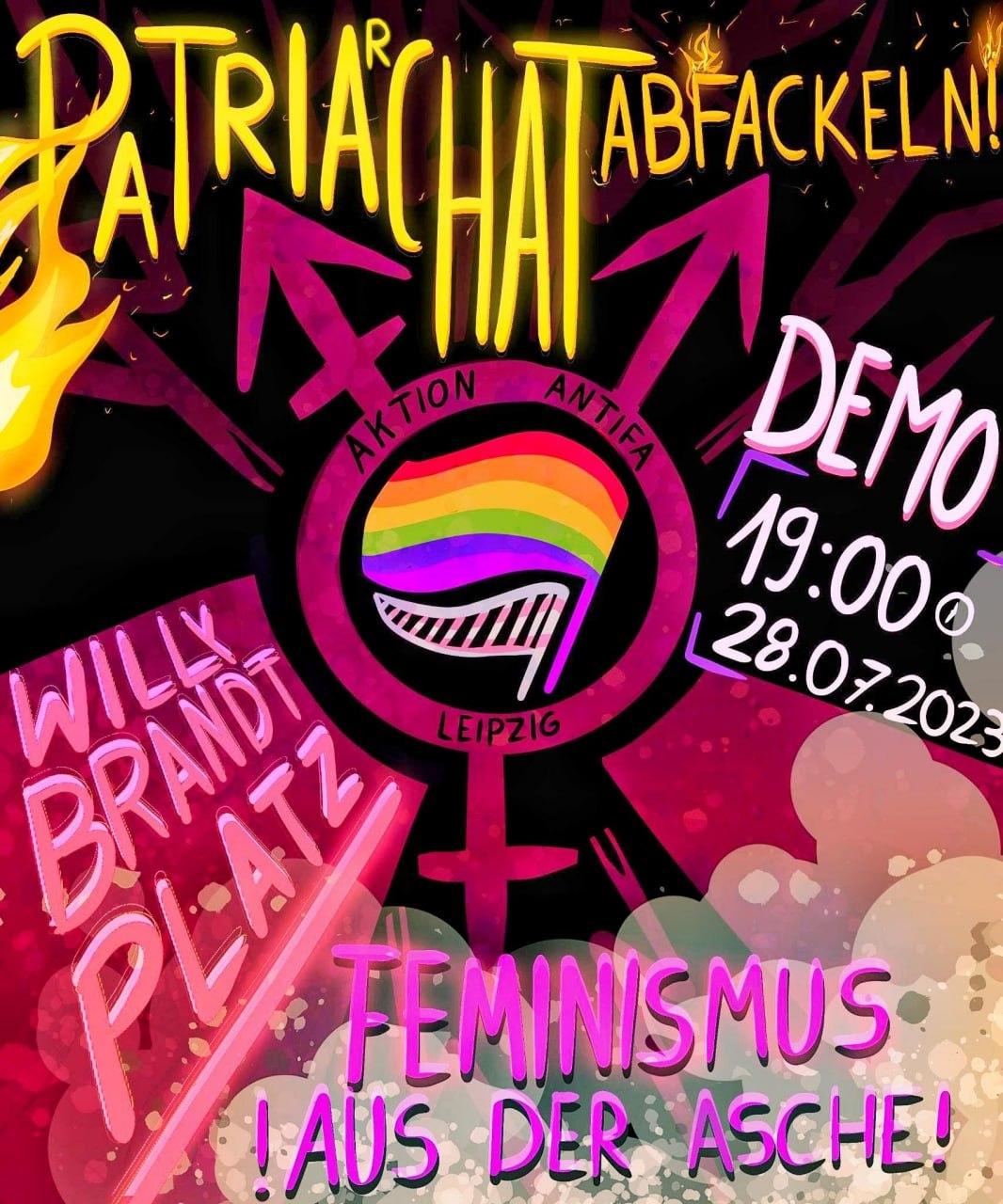 Patriarchat abfackeln – Feminismus aus der Asche!